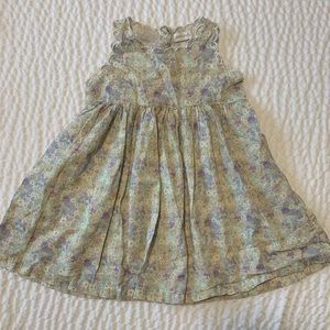 Organic cotton floral dress